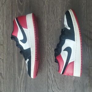Air Jordan 1 Low 'Black Toe' US 5Y - 553560-116 Sneakers